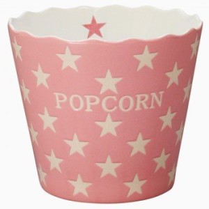 Popcornzubehör: Popcornschale aus Keramik